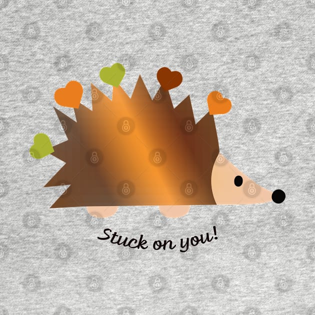 Stuck On You Hedgehog by Hedgie Designs